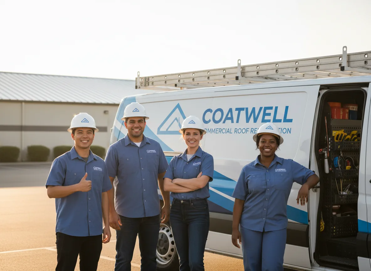 Commercial roof coating company in Bristow, OK